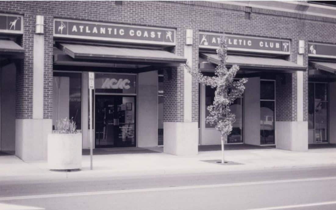 an image of the acac,, Atlantic coast athletic club gym when it opened in 1980